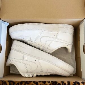 White Air Force 1s